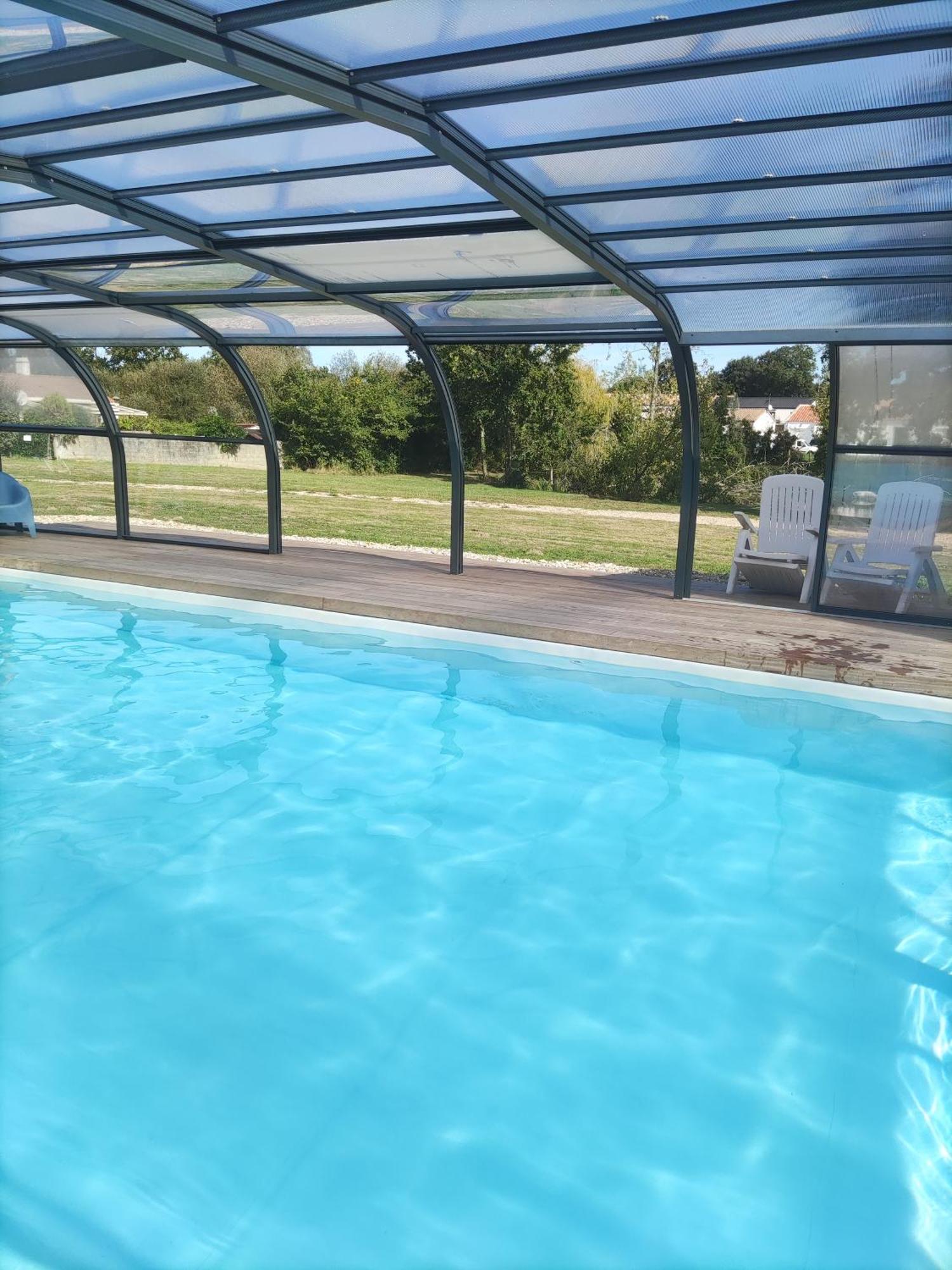 Maison Avec Piscine Privee, Proche Plage Avrille  Exterior foto